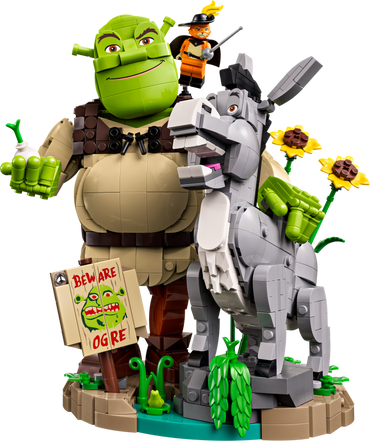 Shrek, Donkey & Puss in Boots