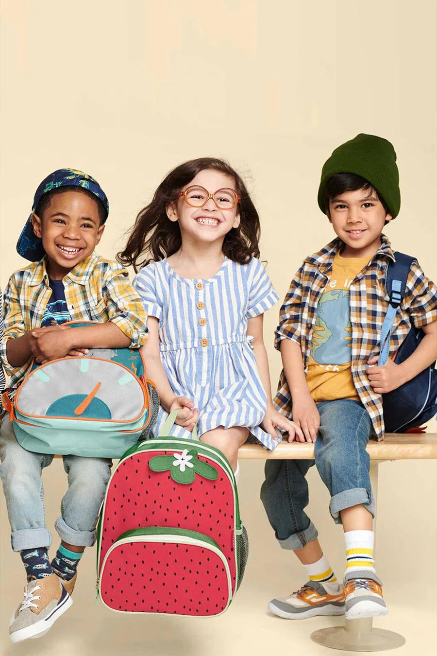 Skip Hop Little Kid Strawbery Backpack