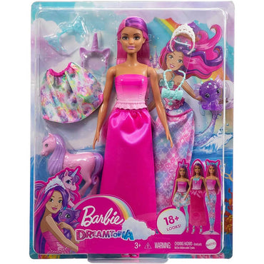 Barbie Dreamtopia Doll with Removable Mermaid Tail