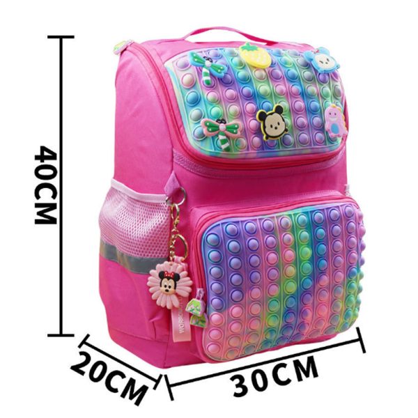 Pop It Fidget Schoolbag