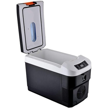 Mini Fridge for Car, with Cooler and Warmer, 10 Liter Capacity with 12V Car Charger & Plug