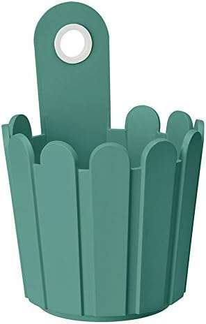 Emsa 518107 Mini Barrel – Flowerpot -Ø 6.5 cm – turquoise green