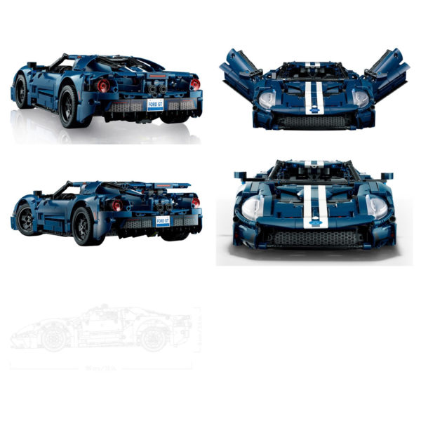 Lego Technic Ford Gt (42154) Display Box