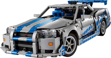Lego 2 Fast 2 Furious Nissan Skyline GT-R (R34) Car (42210)