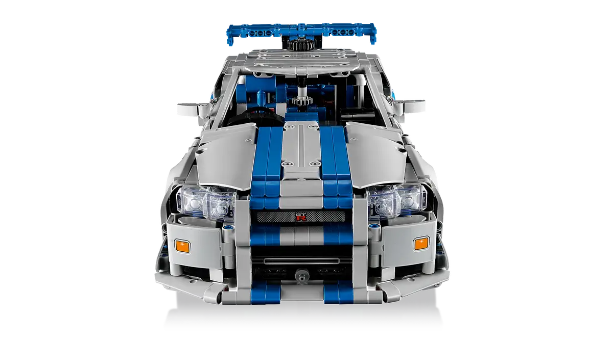 Lego 2 Fast 2 Furious Nissan Skyline GT-R (R34) Car (42210)