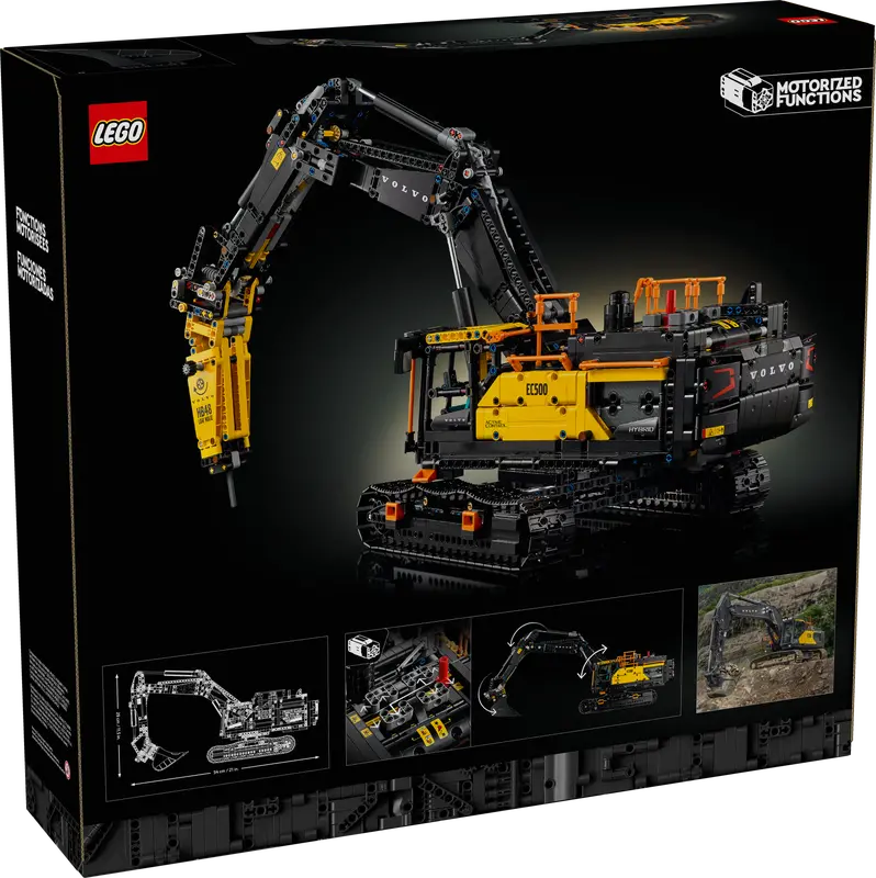 Lego Volvo EC500 Hybrid Excavator (42215)