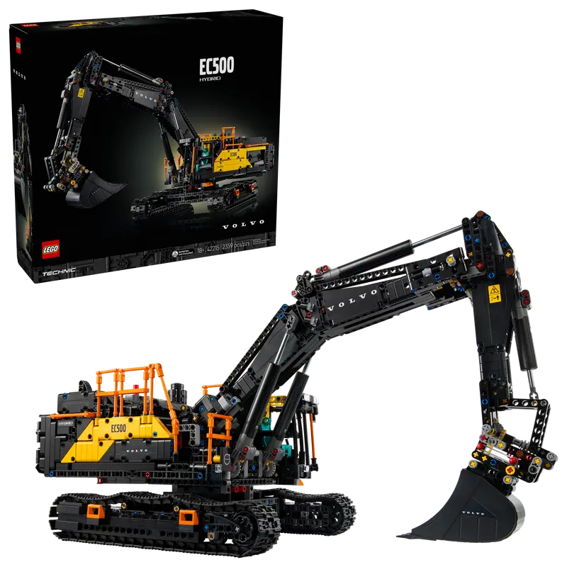 Lego Volvo EC500 Hybrid Excavator (42215)
