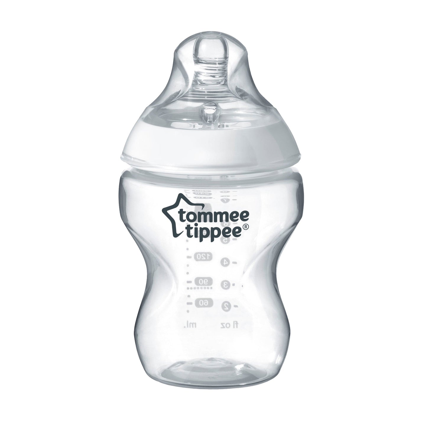 Tommee Tippee Closer to Nature Feeding Bottles (0m+) – 2 Pack