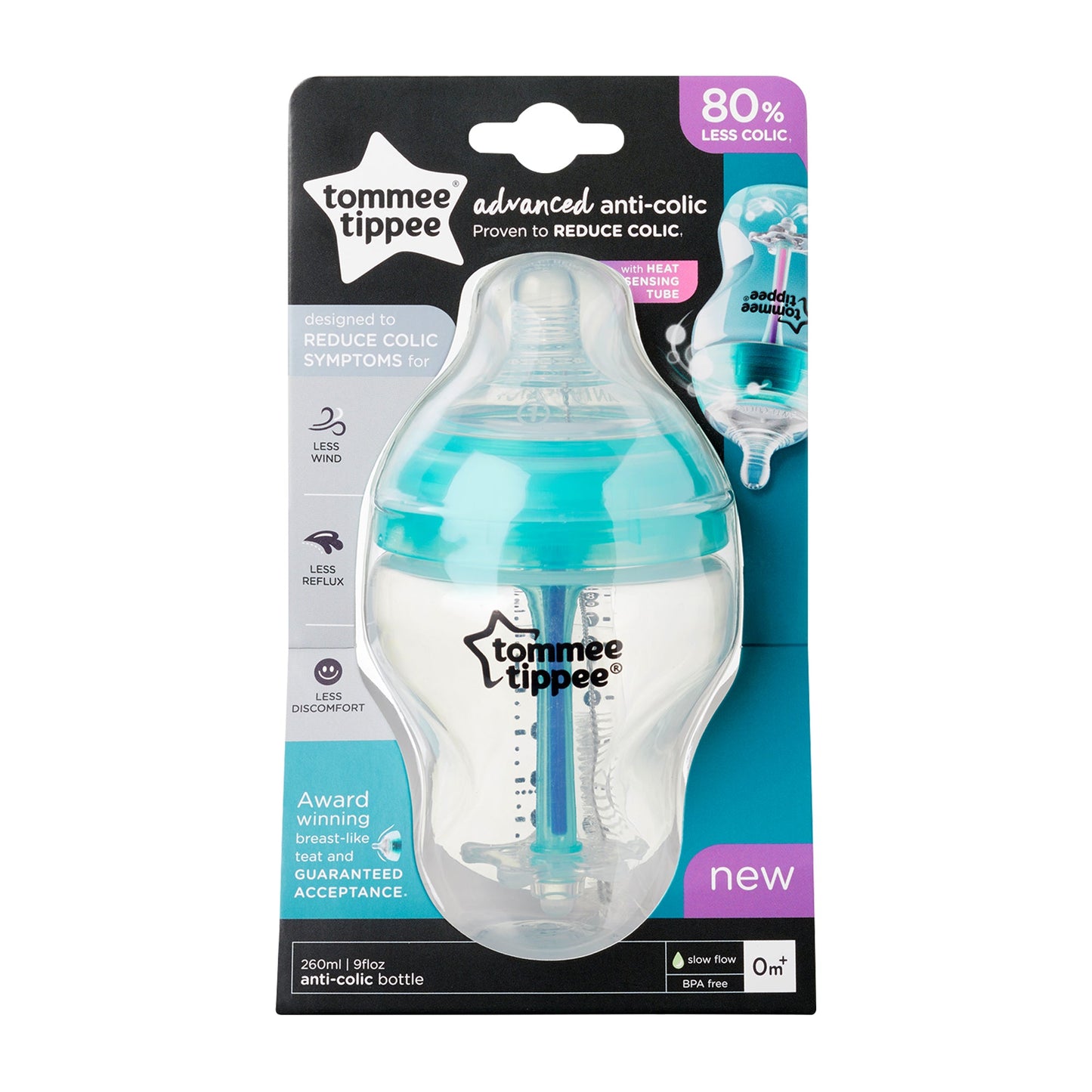 Tommee Tippee Advanced Anti-Colic Baby Bottle 260ML