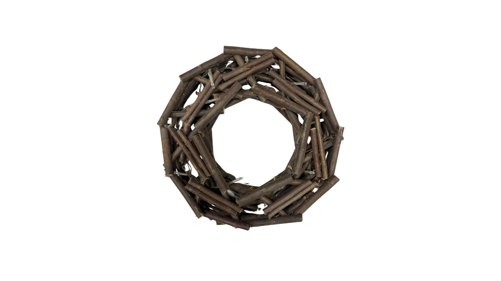 Christmas Wreath Wood with LED