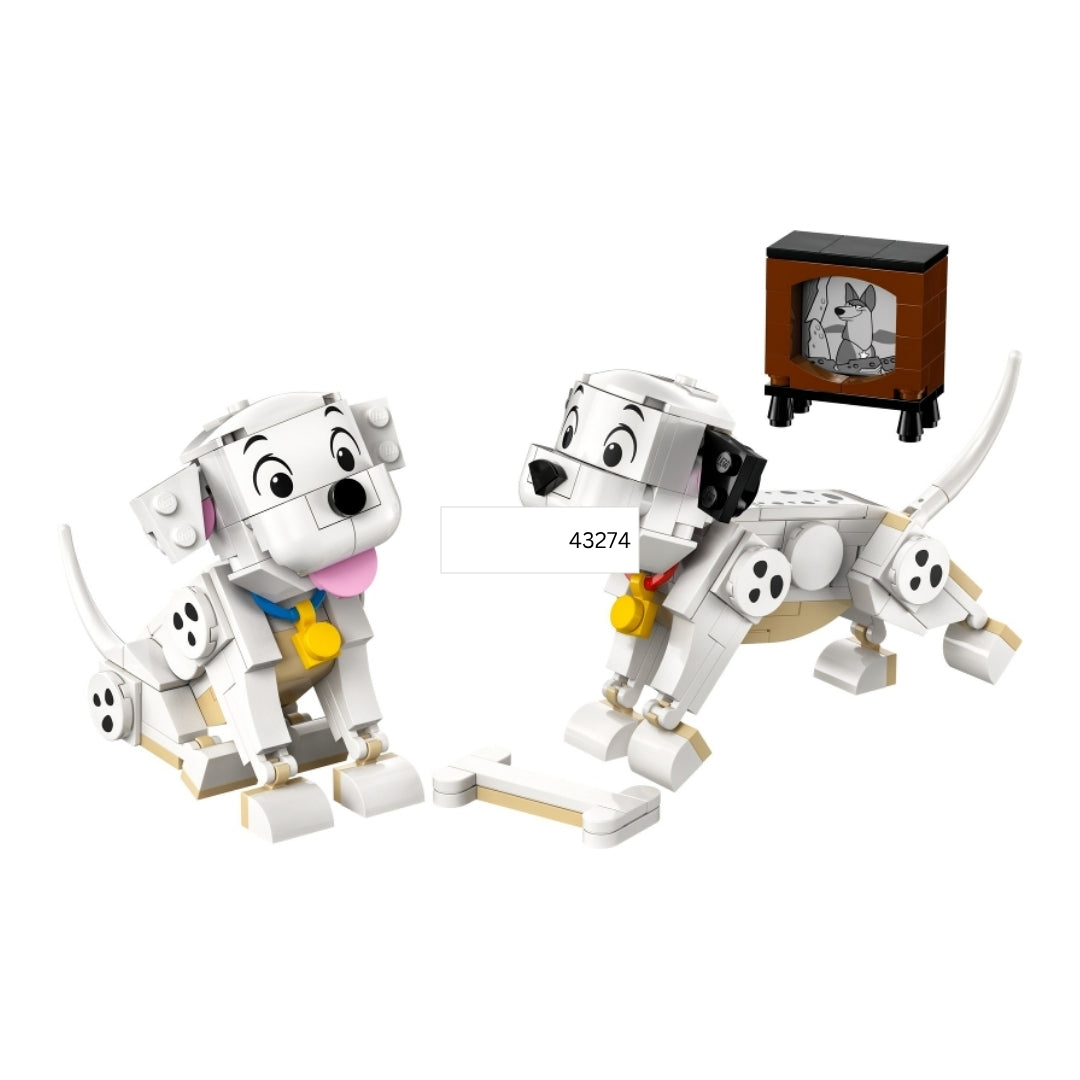 Lego Disney Lucky & Penny 101 Dalmatians Puppies - 268 Pcs
