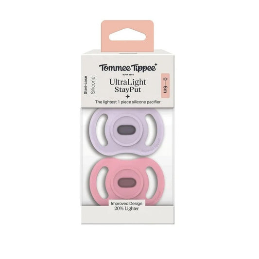 UltraLight StayPut Silicone Pacifiers (0-6m)