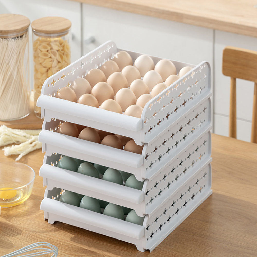 Single Layer, 20 Grid Anti-collision Egg Drawer, 1 Pc