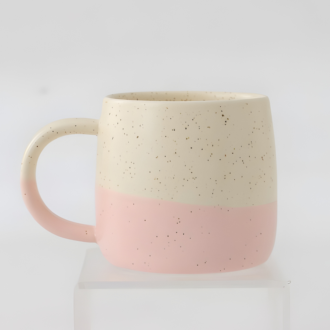 Ceramic Coffee Mug 400ML (Pink)