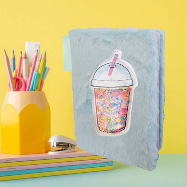 Notebook with Lined Notepad A5 Puff Textured Cuteness 80 Sheets