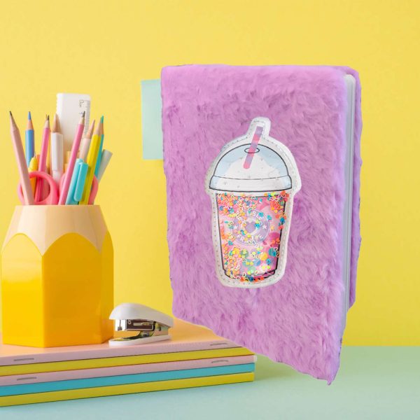 Notebook with Lined Notepad A5 Puff Textured Cuteness 80 Sheets