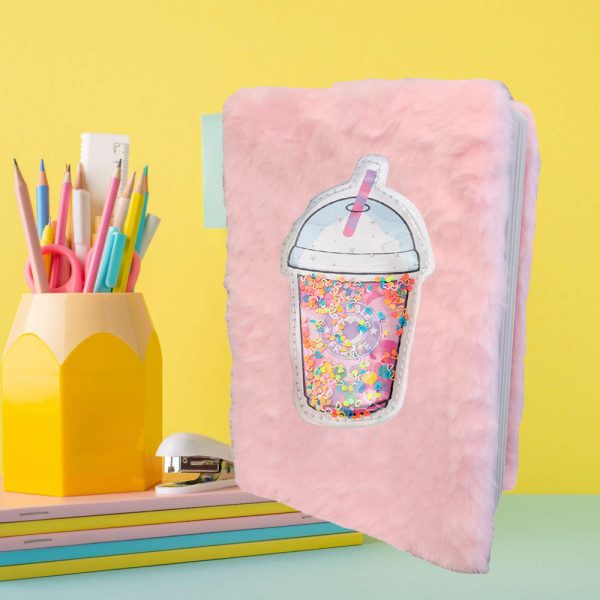 Notebook with Lined Notepad A5 Puff Textured Cuteness 80 Sheets