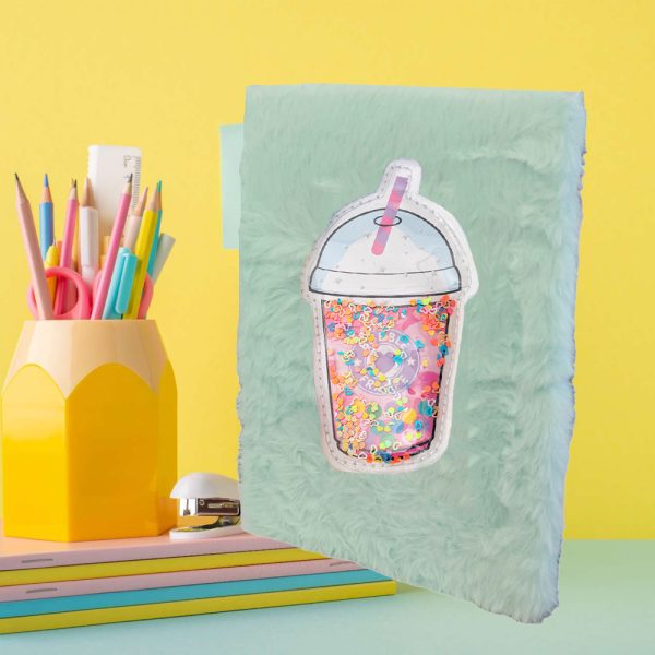 Notebook with Lined Notepad A5 Puff Textured Cuteness 80 Sheets