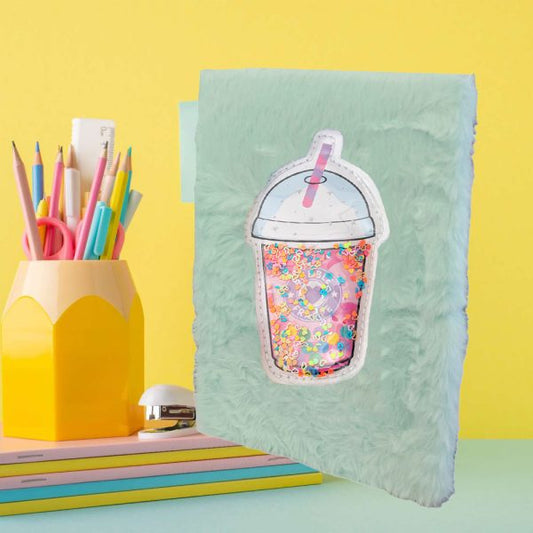 Notebook with Lined Notepad A5 Puff Textured Cuteness 80 Sheets