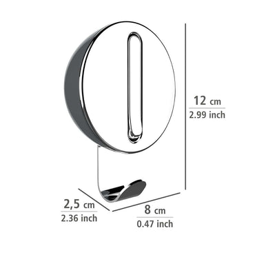 Folding hook Premium DELTA steel grey By Wenko.de