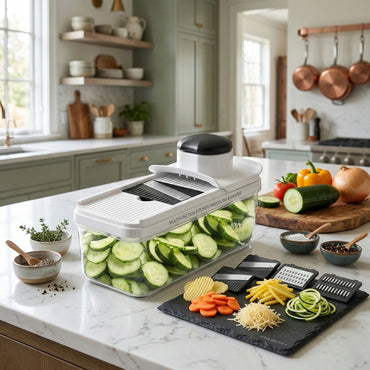 Danny Home Multifunction Grater with 5 Blades 24.3cm