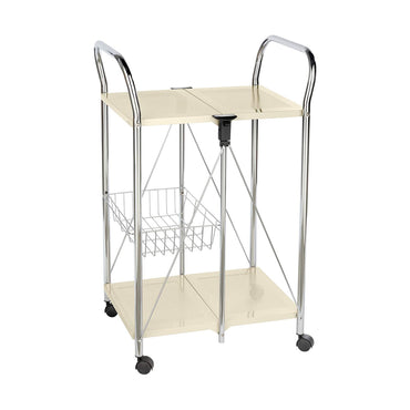 Wenko dinett kitchen trolley sunny beige