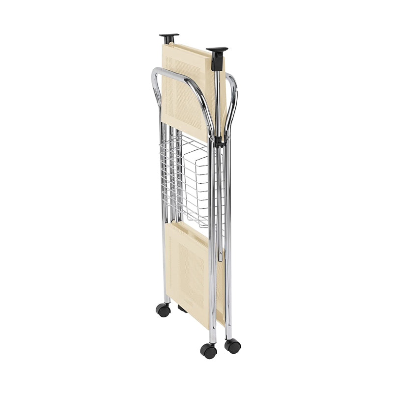 Wenko dinett kitchen trolley sunny beige