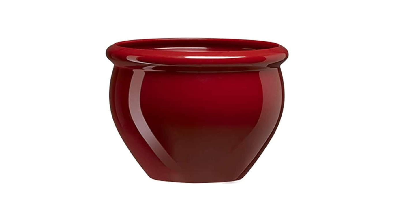 Emsa 508686 Siena Nobile Garden Flower Pot-Ruby Red - 32 cm