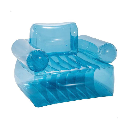 Intex Inflatable Chair Single Transparent