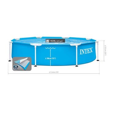 Intex Small Round Metal Frame Pool