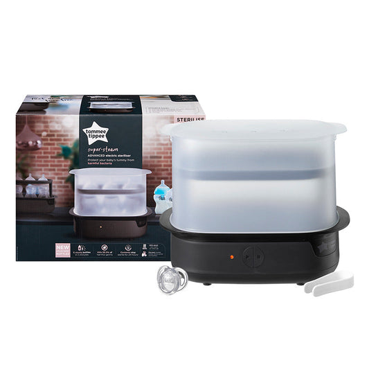 Super-Steam Advanced Electric Sterilizer (Black)