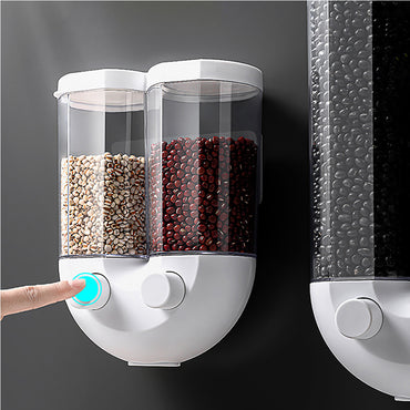 U-shaped double sections miscellaneous grains tank, 1&2 Kg