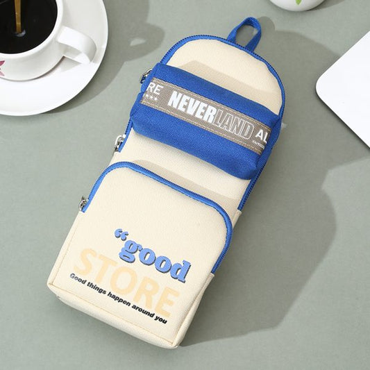 School Bag Pencil Case, Large Capacity 86335