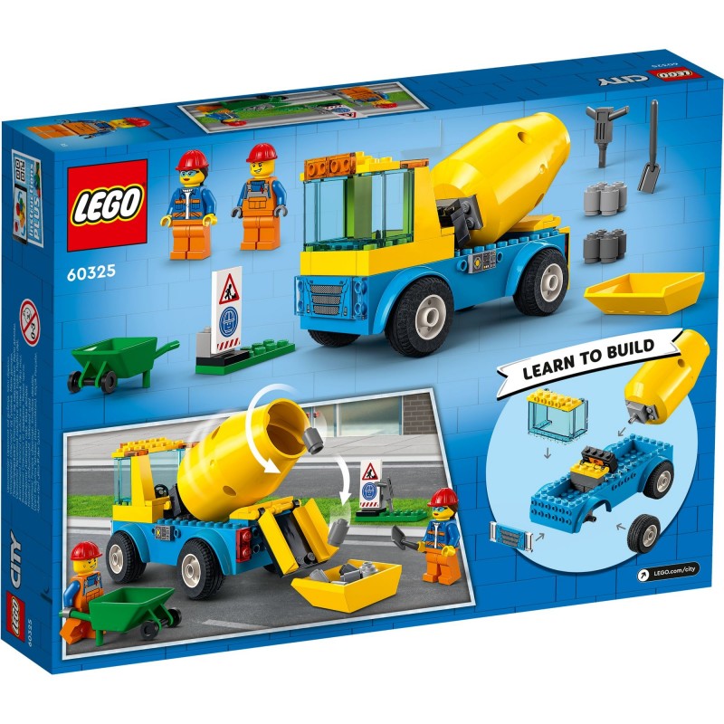 Lego City Cement Mixer Truck (60325)
