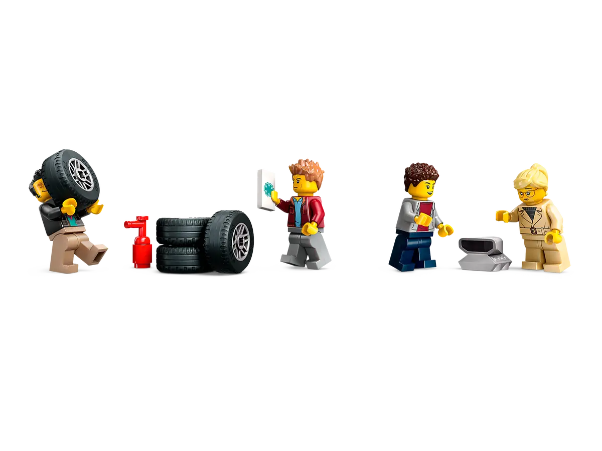 Lego Car Transporter Truck With sports Cars (60408)