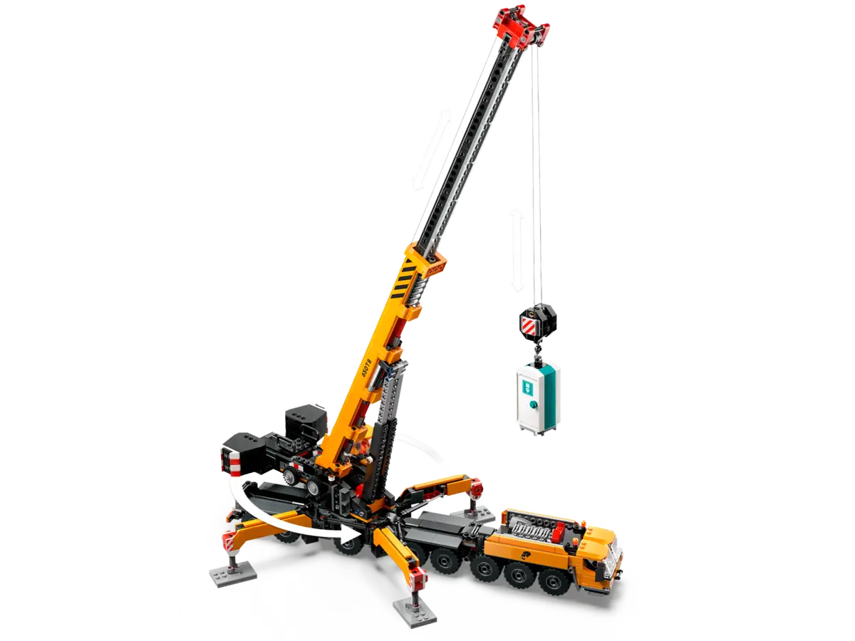 Lego Yellow Mobile Construction Crane (60409)
