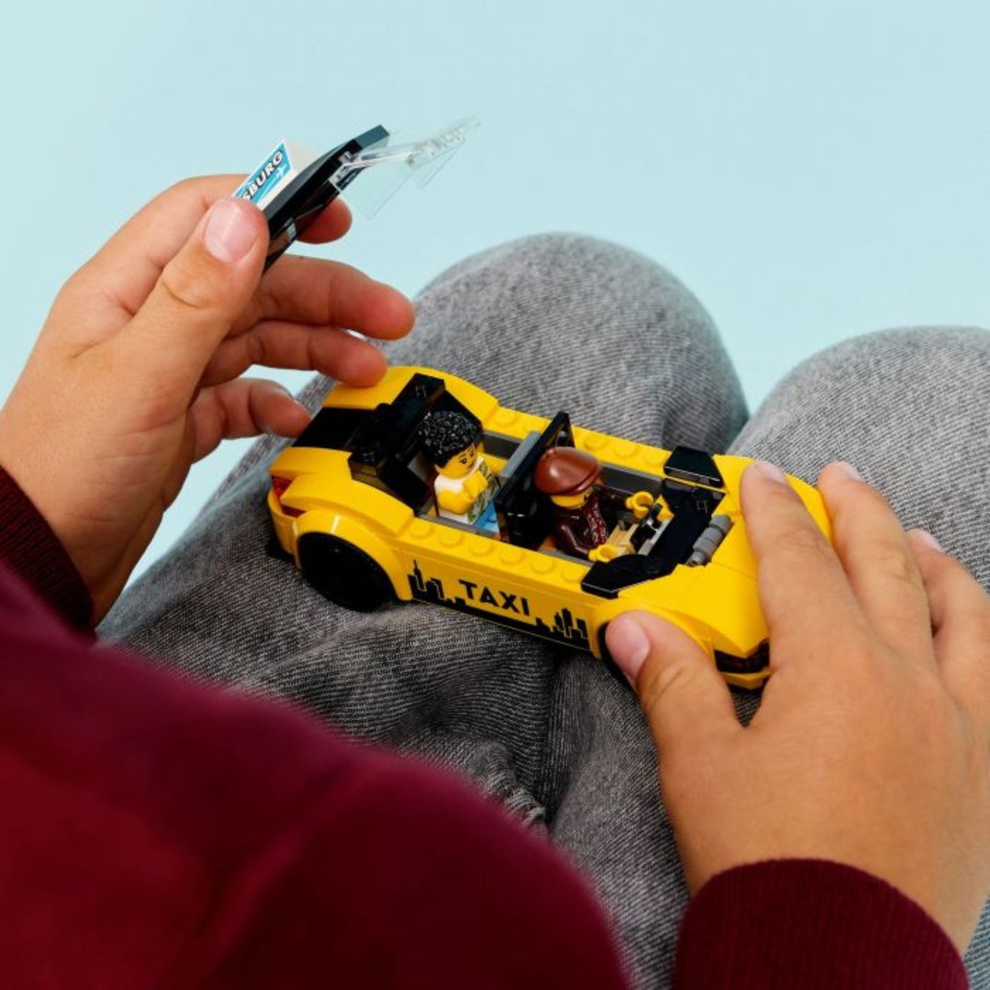 Lego City Yellow Taxi - 122 Pcs