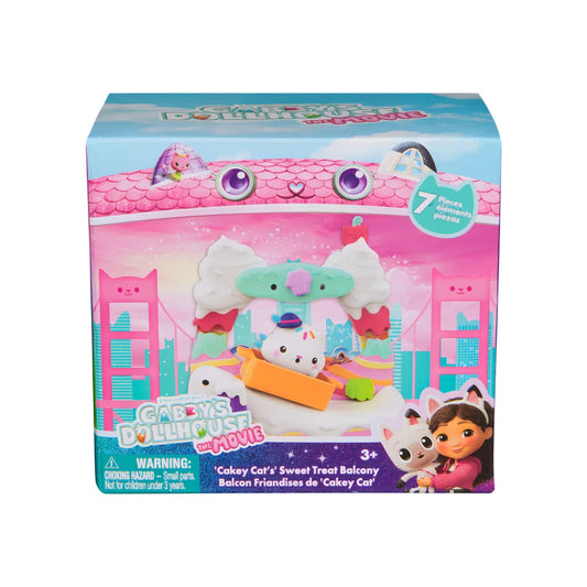 Gabby’s Dollhouse The Movie 2 Cakey Cat's Sweet Treat Balcony