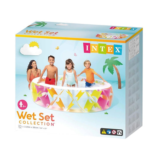 Intex Swim Center Pinwheel Inflatable Pool