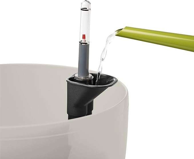 Poetic Emsa Flower Pot, Self Watering System, Ø 36cm, Silk Grey, CASA BRILLIANT, 517574