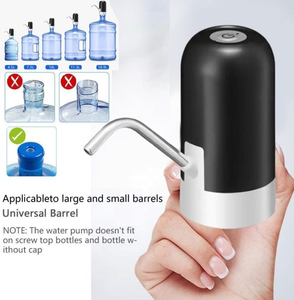 Water Pump Dispenser With 304 Stainless Steel Hose