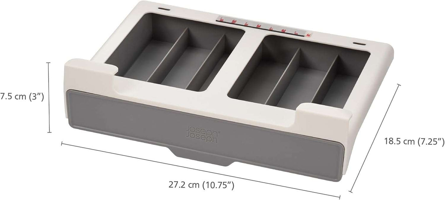Cupboard-store coffee capsule drawer by Joseph Joseph