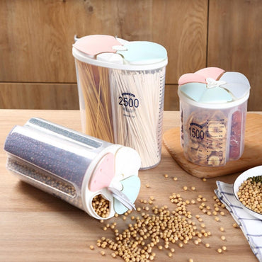 Plastic Multi-Grain Cereal Container
