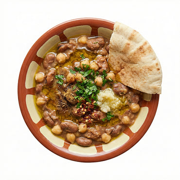 Phoenix 6-Pcs Melamine Traditional Bowl for Serving foul 17cm