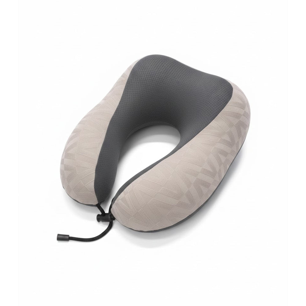 U-Shaped Ice-Silk Memory Foam Neck Pillow