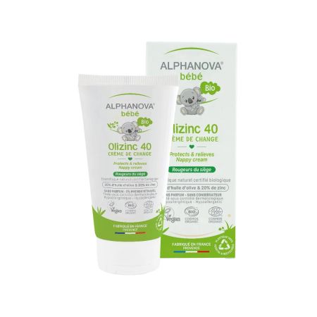 Alphanova Olizinc 40 Nappy Cream