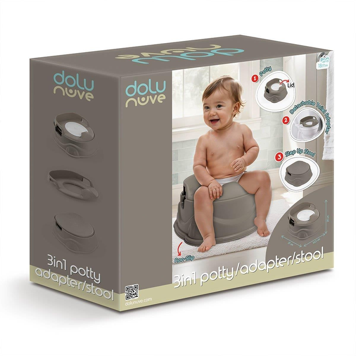 3in1 Potty Toilet- Adapterstep