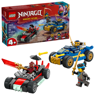 Lego Ninjago Rogue vs. Drix Race Car Duel (71840)