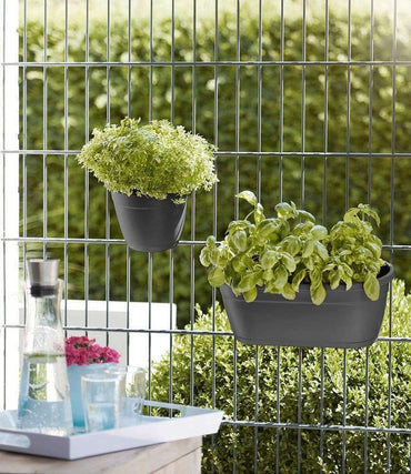 Emsa Indoor and Outdoor Planters Pot – Granite -517594