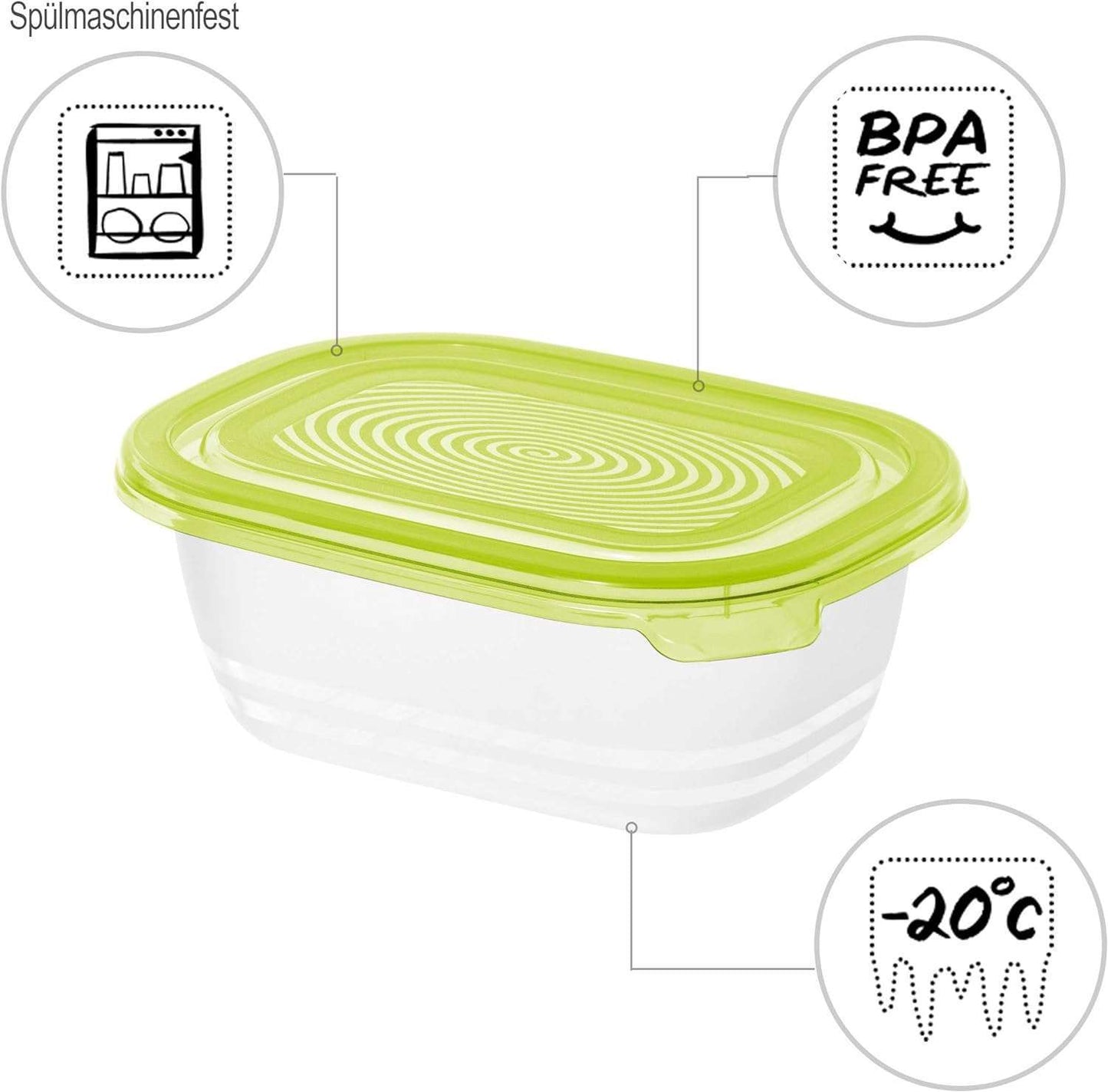 Rotho Sunshine Fresh Food tin 0.5l